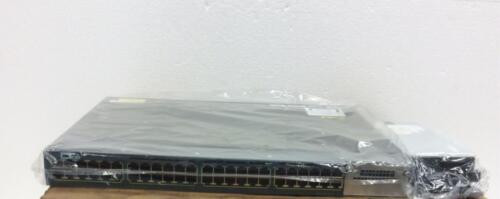 New Cisco Catalyst Gigabit Switch Ws-C3560X-48T-S W/C3Kx-Pwr-350Wac/Accessories