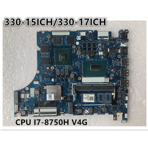 Orig Motherboard For Lenovo Ideapad 330-15Ich/330-17Ich Nm-B671 Cpu I7-8750H V4G