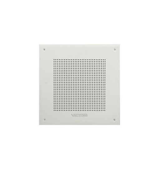 Valcom Vip-418A-Ic Ip Square 8 Inch Speaker Wh (Vip418Aic)