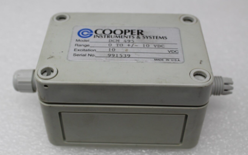 Cooper Instruments Dcm-495 Universal In-Line Amplifier 0- +/- 10Vdc