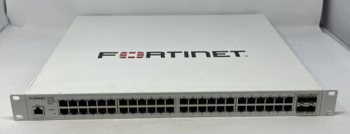 Fortinet Fs-448D-Poe 48-Ports 4X 10 Ge Sfp+ Slots Fortiswitch
