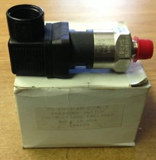 Gems Pressure Switch P/N: Ps-Eh-3-4M-C--Hn-3