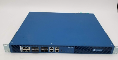 Palo Alto Networks Pa-850 Enterprise Firewall Security Device Dual