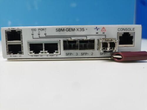 Supermicro Sbm-Gem-X3S+ 1/10 Gigabit Switch Module 3 Sfp+ 4 Rj45