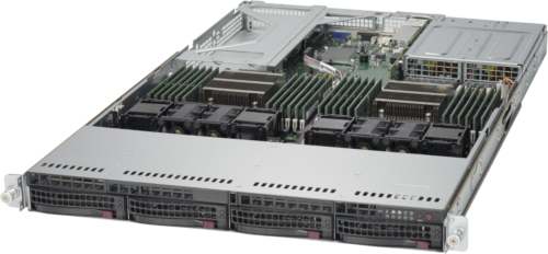 1U Supermicro Server X10Dru-I+ 2X Xeon E5-2683 V3 28 Cores 64Gb 4X 10Gbe-T 2Ps