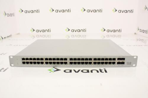 Claimed Cisco Meraki Ms120 48Lp 52 Ports Fully Managed Ethernet Switch Claimed