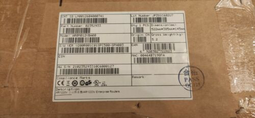 New Unopened Box With Seal Huawei Ar1220V Ar1200 Series Enterprise Router
