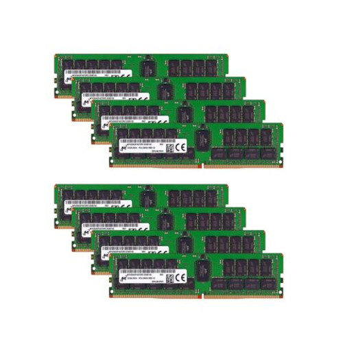 Micron Memory Bundle With 256Gb (8 X 32Gb) Ddr4 Pc4-21333 2666Mhz Rdimm (8 X ...