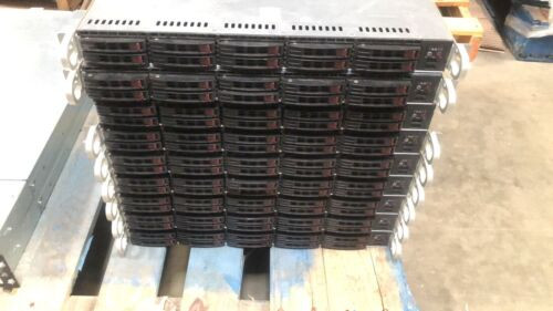 1U 10 Sff Bay Supermicro Server X10Drw-I 2X Xeon E5-2680 V3 128Gb Ddr4 Ram