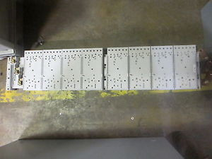 Wohner 200 Amp, 600 Volt, Bus Bar Assembly, Type VDE0660 For 8-3 Pole Disconnect