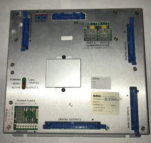 Mcquay Air Cooled Chiller Circuit Board P/N 860-654873B
