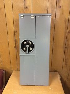 New  200 AMP ALL IN ONE ELECTRIC METER BOX WITH MAIN BREAKER / 30 SLOTS