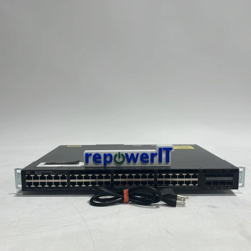 Cisco Ws-C3650-48Pq Catalyst 3650 48-Port Poe+ Ethernet Switch Grade B