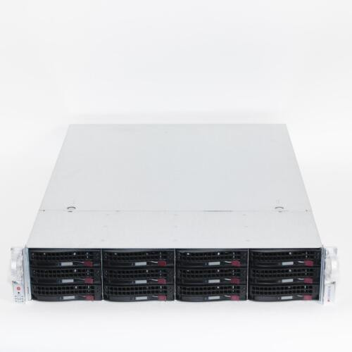Supermicro Cse-826Be1C-R920Lpb 12-Bay 3.5" Sas3 12Gbps 2U Server Chassis W/ Nvme