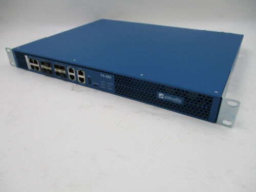 Palo Alto Networks Pa-850 Network Security Appliance Firewall P/N:750-000119-00G