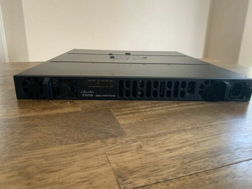 Cisco Isr4431/K9 Integrated Service Router Isr4431 + 1 X Ac Power Supply Tested