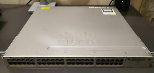 Cisco Ws-C3850-48T-E 3850 Series 48 Ports Managed Network Switch Dual Pwr Sply