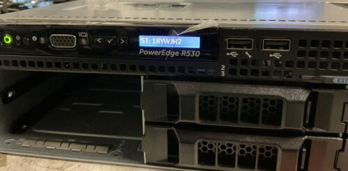 Dell Poweredge R530 Server 2X Xeon E5-2630V3 2.4Ghz 32Gbx8 Ram256Gb  No Hdd/Os