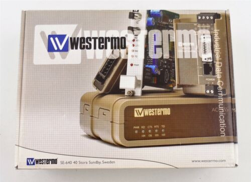 Westermo Td-34 Lv Industrial Pstn And Leased Line Modem Used