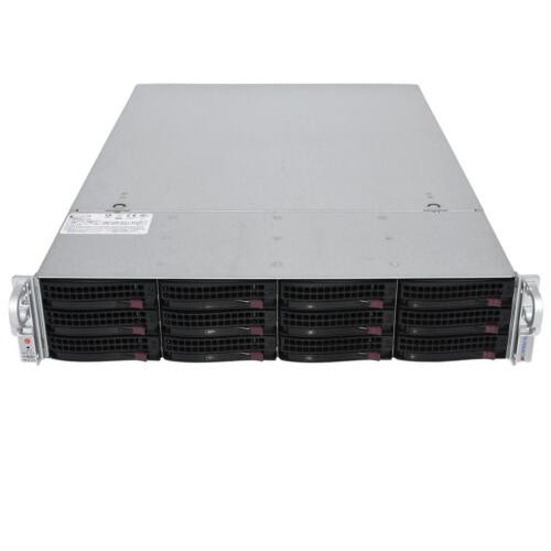 Supermicro Cse-826Be1C4-R1K23Lpb 12-Bay 3.5" Sas3 12Gbps 2U Server Chassis Nvme