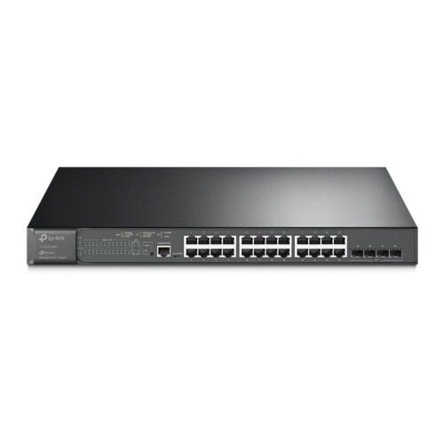 Tp-Link Tl-Sg3428Mp 28-Port L2+ 1000Mbps Gigabit Ethernet Poe+ Managed Switch