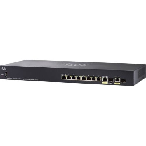 Cisco Sg355-10P - 10 Port Gigabit Poe Managed Switch - Brand New!!