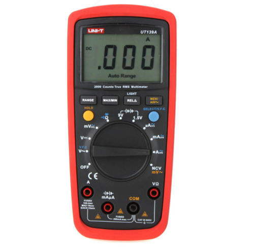 Dmm-139 Digital Multimeter Tecpel Quality With Non Contact Voltage Detector