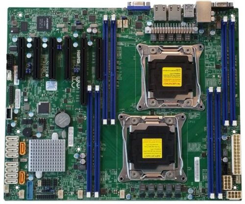 Bnib Supermicro X10Drli W/ 2X E5-2630V4 Procs & 128Gb Ram Server Combo