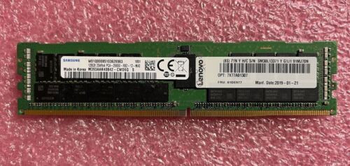 128Gb 2S4Rx4 Pc4-2666V Samsung M393Aak40B42-Cwd Server Memory Lenovo 01De977