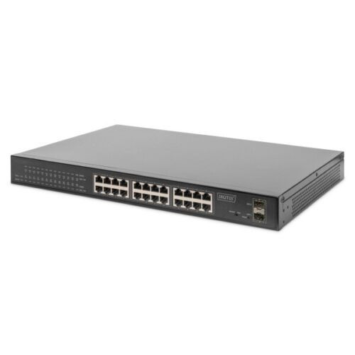 Digitus Gigabit 1000Mbps Ethernet Switch Dn-95348 24-Port New Damaged Box
