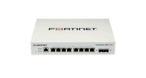 Fortinet Fortiswitch Fs-108F-Poe Network Switch + 1 Year 24X7 Forticare License