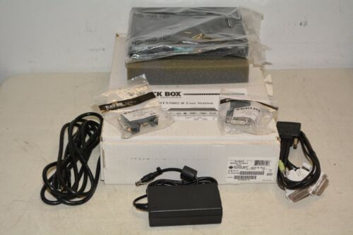 Black Box Dtx5002-R Dual Head Video Tx Kvm Over Ip Extender Receiver #H115
