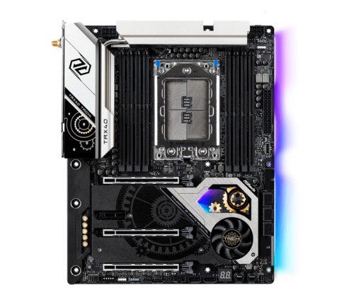 For Asrock Trx40 Taichi Motherboard Amd Trx40 Socket Strx4 Atx Ddr4 Ryzen M.2