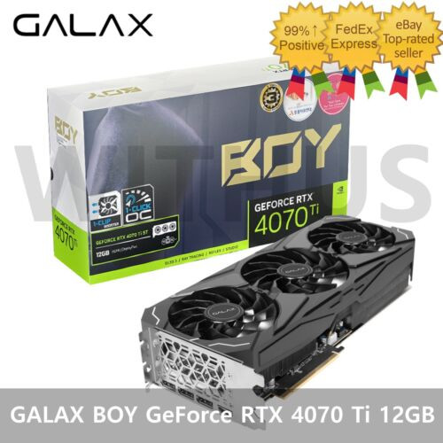 Galax Boy Nvidia Geforce Rtx 4070 Ti St D6X 12Gb Gaming Graphics Card - Express