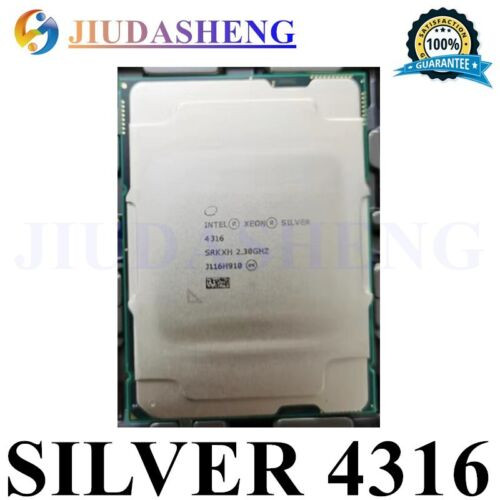 Intel Xeon Silver 4316 2.3Ghz 20 Cores 40 Threads Socket Fclga4189 Cpu Processor