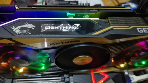 Junk Msi Rtx2080Ti Lightning Gravo Graphic