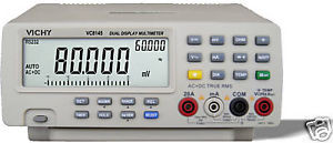 VC8145 80000 countBench-Top MultiMeter AC/DCV/A R C F T
