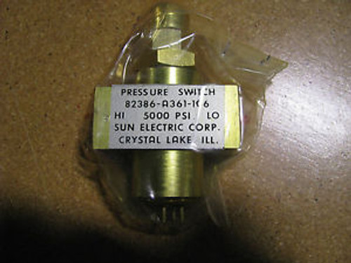 Sun Electric Pressure Switch #  A361-106D35 Nsn: 5930-00-819-3514