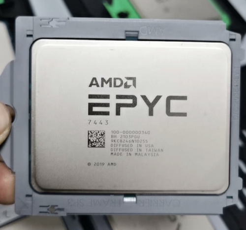 Amd Epyc 7443 Official Version 2.85G 24 Core 48 Thread 128Mb 200W Processor