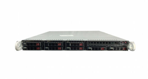 Supermicro 1U W/ X9Drh-7F 2X E5-2650V2 192Gb 8X 900Gb 10K