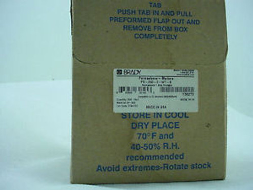 BRADY MARKER PS-250-WT-S PERMASLEEVE WIRE MARKING SLEEVES New  NEW