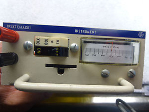 GE 193X713AAG01 PC Board Voltage Meter