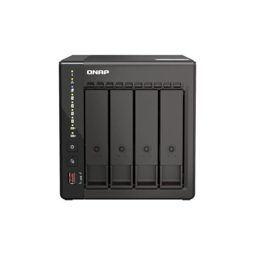 Qnap Ts-453E-8G-Us 4 Bay High-Performance Desktop Nas With Intel Celeron Quad-