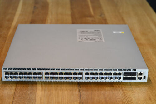 Arista Dcs-7050Tx-64-F  48-Port 10Gbase-T  4X 40G Qsfp+  Dual Psu  Rails-