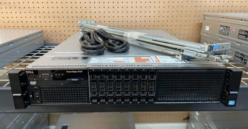 Dell Poweredge R720 24 Cores Server 2 X E5-2697 V2 2.7Ghz 128Gb Ram 6 X 1.2Tb