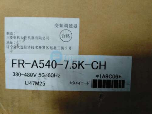 New 1Pcs  Mitsubishi Inverter Fr-A540-7.5K-Ch 7.5Kw 380V