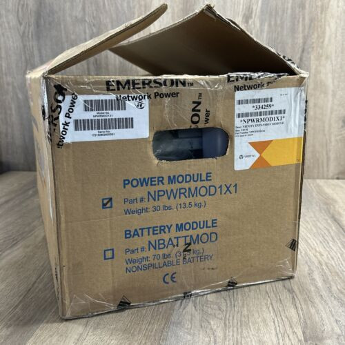 New Emerson Npwrmod1X1 Liebert Power Supply Model # 200542G3 4 Kva