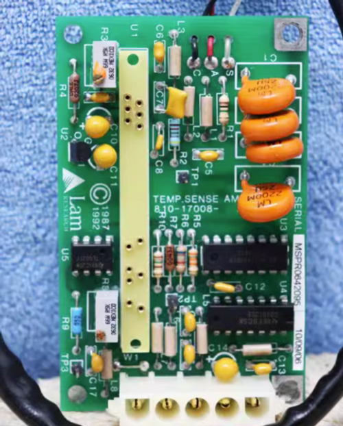 1Pc Used  Lam Research Temp Sense Amp 810-017008-001 Pcb Board