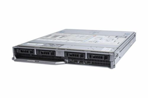 Dell Poweredge M820 Blade Svr 4X 8-Core E5-4620 2.2Ghz 64Gb Ram H710P 600Gb Hdd