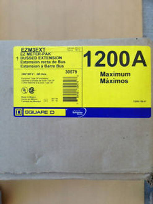 EZM3EXT  EZ METER-PAK BUSSED EXTENSION NEW IN BOX